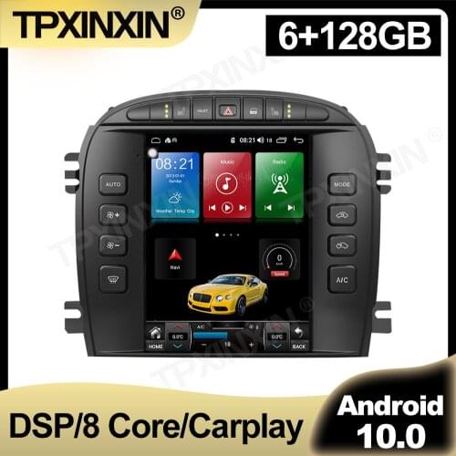 Tesla Style IPS Screen Android Car Radio For Jaguar s-type 2004-2007 Multimedia Video Audio DVD Player Navigation GPS Auto 2 din