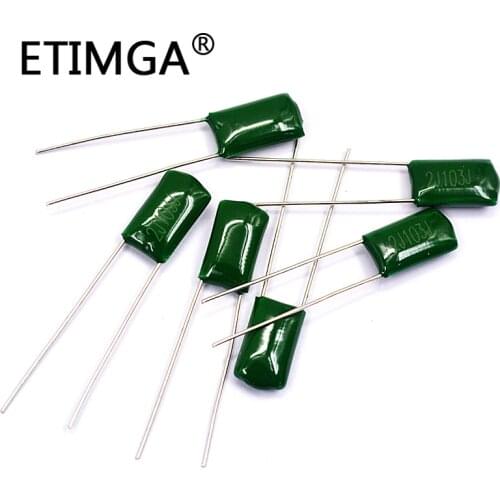 20PCS/LOT Polyester Film Capacitor 2J103J 630V 2J103J 630V 0.01UF 10NF