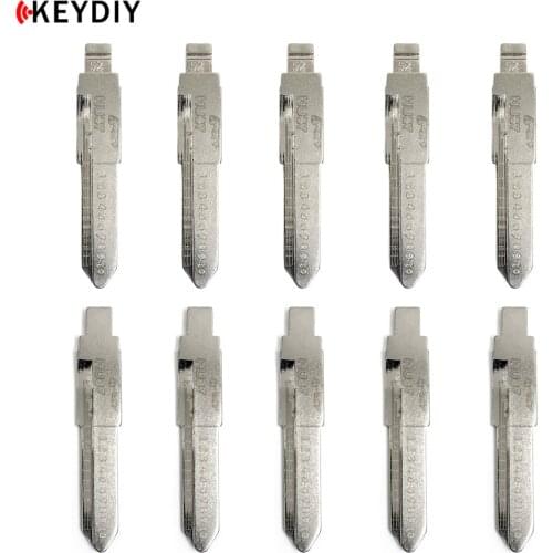 5/15/50pcs 2 in 1 LiShi Uncut Metal NO.52 KD900 Remote Blank Car Key Blade HU87 for Suzuki/New Alto/Swift 52# for KD/VVDI Remote
