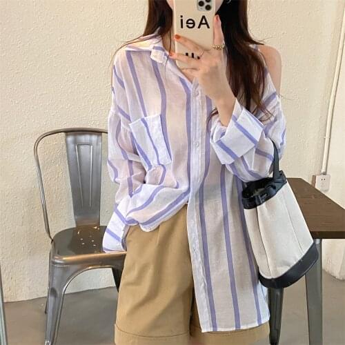 Alien Kitty Off Shoulder Blouses