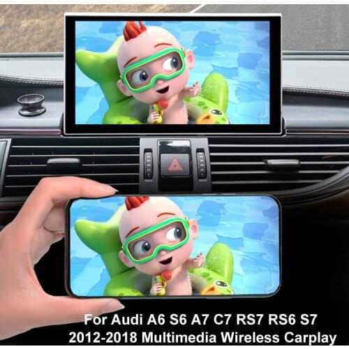 8 Core Android 10 System Car Multimedia Stereo For Audi A6 C7 A7 2012-2018 WIFI 4G 4+64GB RAM Carplay IPS Touch Screen GPS Navi