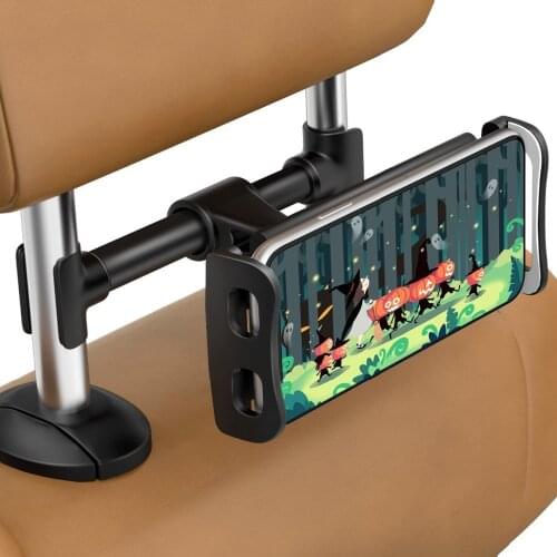 Tablet Car Mount 360 Degree Rotatable For Galaxy 9 Car Seat Back Cradle Holder for 4-11"Devices For iPad 9.7 Air/Mini/Pro Suport