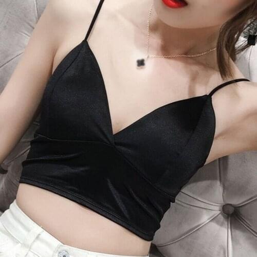 Bra Soft White Silk Bralette Comfortable Wireless Women Bra Triangle Lace Bralette Brassiere Sexy Ladies Bras For Women Crop Top
