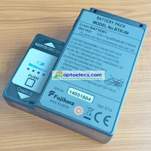DHL Free Shipping Original Japan BTR-09 battery pack for FSM-70S FSM-80S FSM-70R 70S+ 80S+ 70R+ Fusion Splicer Welding Machine