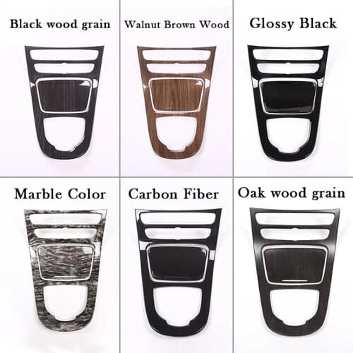 For 2016-2018 Mercedes-Benz new E-Class W213 console gear panel ABS interior auto parts