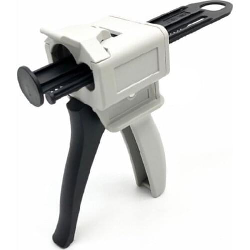 50ml 10:1 Manual Two Component AB Glue Applicator Adhesive Squeeze Dispenser L69A