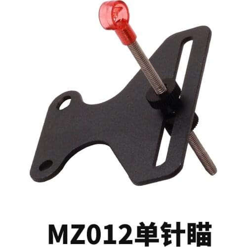 Single Recurve Bow Sight Needle Red Aiming Frame Disassemble for Archery Hunting Shooting