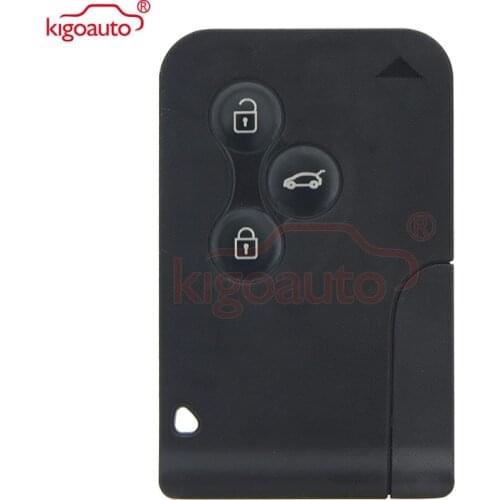 Key card 434Mhz pcf7947 chip ID46 3 button for Renault Megane 2 Megane II smart remote key kigoauto
