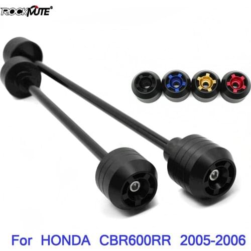 Motorcycle Front Rear Wheel Axle Fork Slider For HONDA CBR600RR 2005-2006 POM Crash Protector Falling Protection