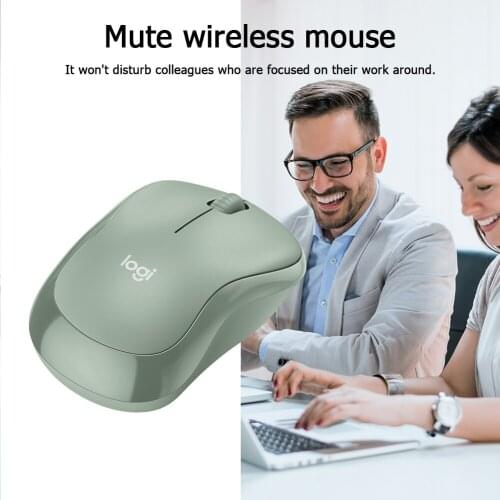 Logitech M221 Laptop Computer Ergonomic Mice Silent Silent 2.4G Wireless Mouse with USB Receiver for Desktop Laptop PC