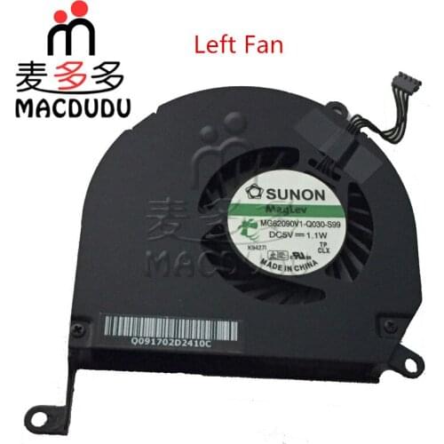 New CPU Cooling Fan for 15" MacBook Pro Unibody A1286 2009-2011 Years