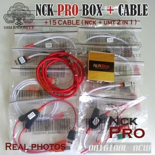 Original NCK PRO BOX NCK Pro 2 box ( support NCK+ UMT 2 in 1 ) new update For Huawei +15cables