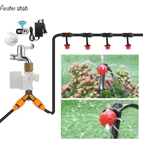 2018 NEW WIFI Garden irrigator Watering System Drip Irrigation Mobile Phone Control Garden Automatic Watering Timer Autoplay
