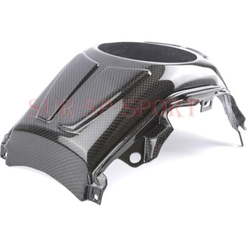 Gas Tank Front Cover Air Box Guard Fairing Cowl For HONDA MSX125 2013-2015 Full Carbon Fiber 100% Twill