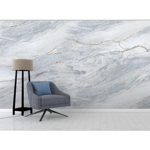Beibehang Customize new European style high definition landscape marble background decorative painting papel de parede wallpaper