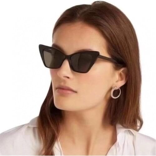 Cat Eye Big Frame Sunglasses Women Luxury Eyeglasses Brand Designer Personality Party Sun Glasses Female Shades Eyewear