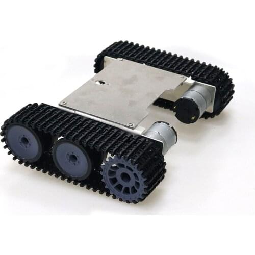 Tank Robot Car Chassis Kit Caterpillar DIY Robot Electronic Toy Tracked Vehicle Track Crawler Caterpillar Rem
