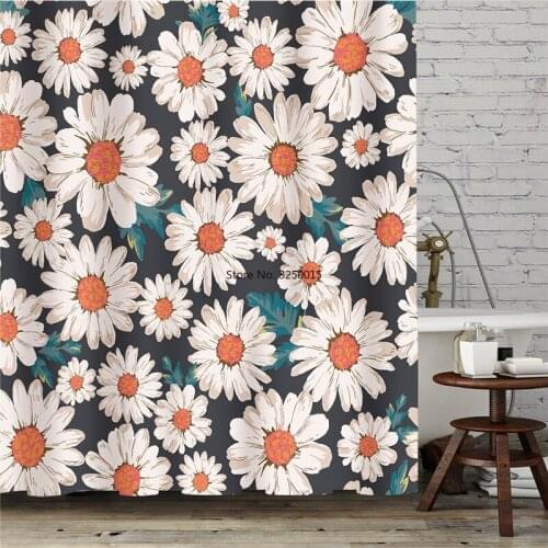 Art Painting Bathroom Curtains Polyester Waterproof Mildew Bath Shower Curtains Anti Peeping Bath Door Curtain douchegordijn 3d