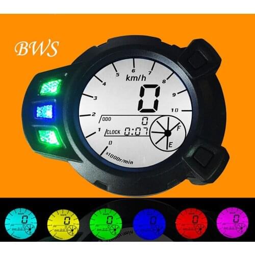 NEW Motorcycle meter refit 7 color LCD electronic meter BWS ZUMA YW125 RSZ-100 moto meter