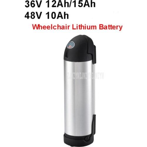 Wheelchair Battery 36V 15Ah/18Ah 48V 10Ah/12Ah/15Ah Lithium Battery Water Bottle Design For Electric Wheelchair Battery