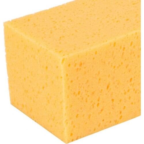 Washing Sponge Multifunctional High Water Absorption Rectangle Car Brush Tire Hub Waxing Pad for Window Car Wash and Maintenance