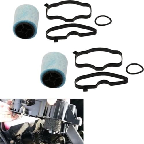 Crankcase Breather Oil Separator Filter Kit For BMW E46 BMW E39 BMW X5 E35 Car Crankcase Oil Breather Separator Filter