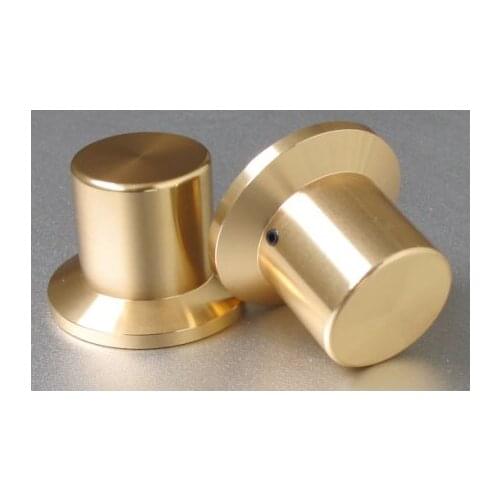 KYYSLB All aluminum power amplifier chassis car potentiometer volume knob type A diameter 38mm