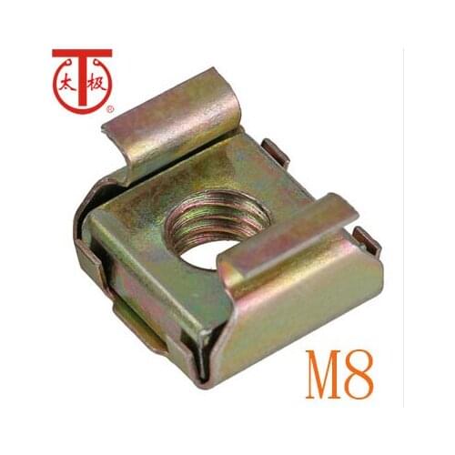 M8 ) Cassette Elastic Enclosure Card Cage Nuts ( Floating Nut ) / 50 pieces/lot