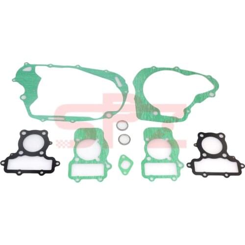 Motorcycle full engine cylinder crankcase clutch cover gasket suitable for Yamaha Virago XV250 125 modified full gasket kit