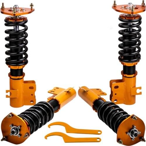 Adjustable Coilover Coilovers Suspension Kit For Subaru Forester 1998-2002 S Wagon 4-Door Shock Absorber