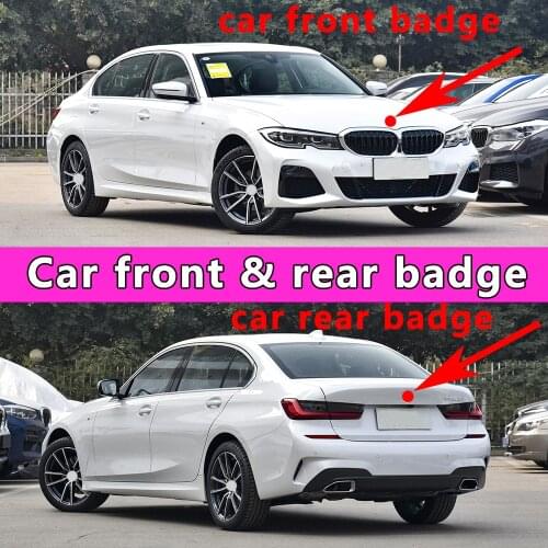 1PCS 82mm 74mm Hood Front Bonnet Rear Trunk 2 Pins Car Auto Badge Emblem For E30 E38 E46 E93 E92 E60 E61 E90 X1 X3 X4 X5 X6 F10