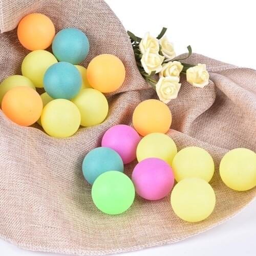 10PCS Ping Pong Balls 40mm Colored Replacement Practice Table Tennis Balls