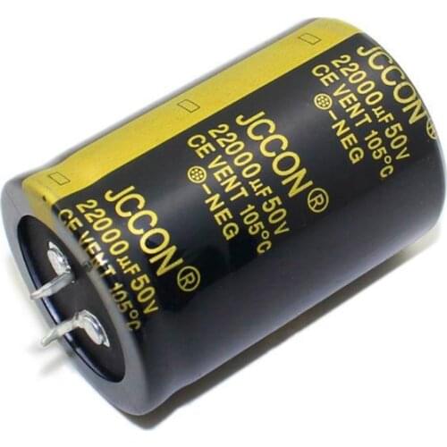 C1FB 50V 22000uF 35x50mm Aluminum Electrolytic Capacitor High Frequency Low Impedance