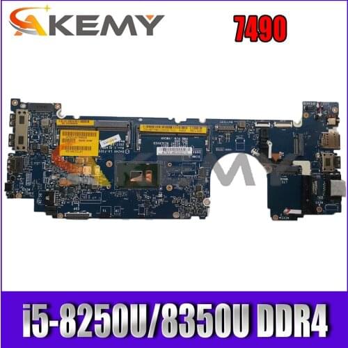 CN-0YKF3V 0YKF3V 0R462V For DELL Latitude 7490 Laptop motherboard DAZ40 LA-F322P W/ i5-8250U/8350U DDR4 100% Fully Tested