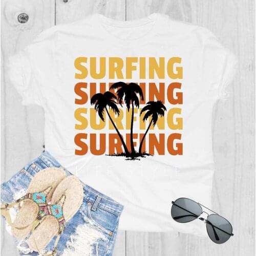 Enjoy The Good Time Print Harajuku Top Women T-shirt Casual Ladies Basic O-collar Short Sleeved Women T-shirt Girl,Drop Ship