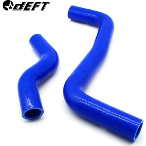 DEFT Silicone Radiator Hose Kit For Toyota Corolla Levin Sprinter BZ AE101G AE111 4A-GE 20V 95-00 Gradiator hose 2PCS Red Blue