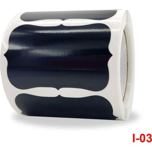 Hot selling blackboard sticker wine bottle paste special PVC paste irregular blackboard paste self-adhesive label