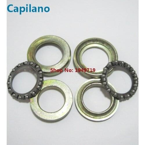 Motorcycle AX100 steering bowl bearing/ thrust pressure ball bearing /direction column bearing for Suzuki 100cc AX 100 parts