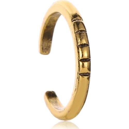 Simple U Shape Open Circle Golden Silver Plated Copper Ear Cuff Clip Earrings For Women Men Fashion Clip-on Earrings