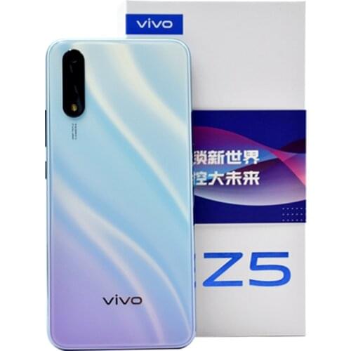 Stock new vivo Z5 Moblie Smart Phone Support Google Paly 6G 128G 48MP+32MP 4 Cameras Face+Fingerprint ID 1080*2340 Full Screen