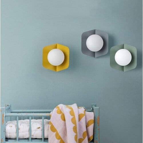 Modern Glass LED Wall Lights for Home Industrial Lamp Loft Decor Bedroom Bedside Wall Lamp Indoor Bathroom Mirror Light Fixtures