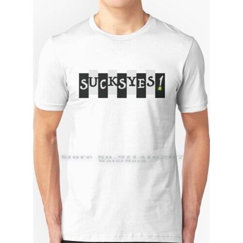 Sucksyes! Beetlejuice The Musical T Shirt 100% Pure Cotton Beetlejuice Hadestown Be More Chill Dear Evan Hansen Book Of Mormon