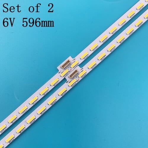 LED Backlight strip(2) for Sony Sharp KD-55X8505C 55X8507C 55X8500C XBR-55X850C 75.P3C08G001 15A09N SYV5541 YLS_HAN55_7020 HRN55