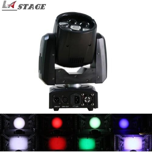 Free Shipping LED Wash Zoom Moving Head Light 7x12W RGBW 4IN1 DMX 15CH Good for DJ Disco Party Bar