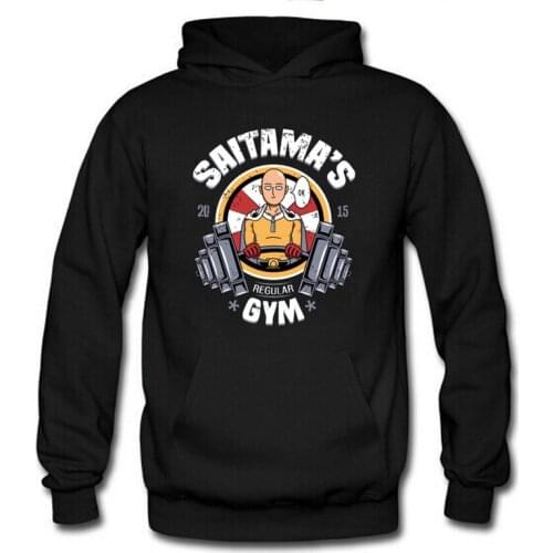 Manga One Punch Man Hoodies Men Women Fleece Long Sleeve Hip Hop Sweatshirt Pullover Cool Fashion Streetwear Skateboard Hoody