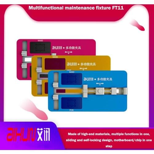 Universal PCB Holder Circuit Board Jig Fixture FT11 Work Station for iPhone Xiaomi Huawei Logic Board IC Chip NAND PCIE Repair