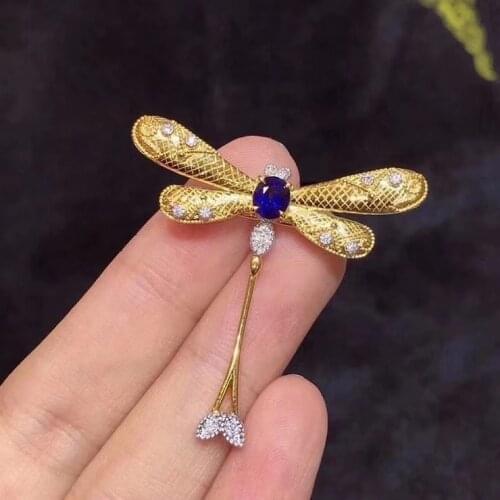 URORU Dragonfly Brooches For Clothes