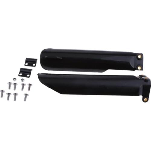 Motorcycle Front Fork Slider Guards Protection Cover Plastic Fit for 150cc 160cc 200cc 250cc Trail Dirt Bike (Black)