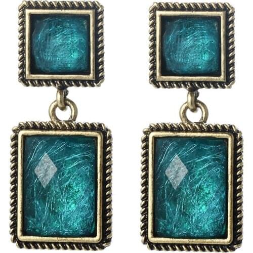 2021 Trend Womens Earrings Fine Retro Ear Stud Decorations Woman Accessories New Fashion Vintage Luxury Jewelry Women Earring