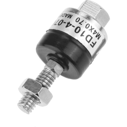 1pc M4*0.7 Pneumatic Air Cylinder 4mm Thread Pneumatic Floating Joint Fitting SMC Type Universal Joint Mechanical Hardware